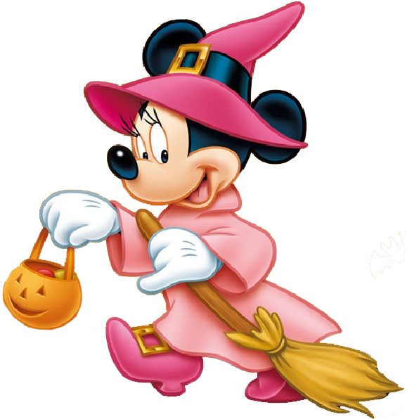 Minnie Halloween Gambar Transparan