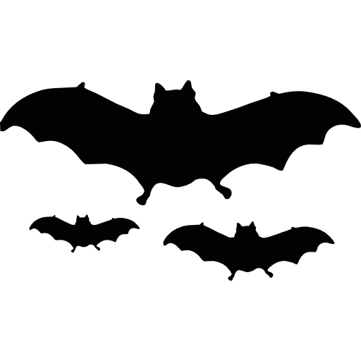 Enxame de Morcegos de Halloween PNG transparente - StickPNG