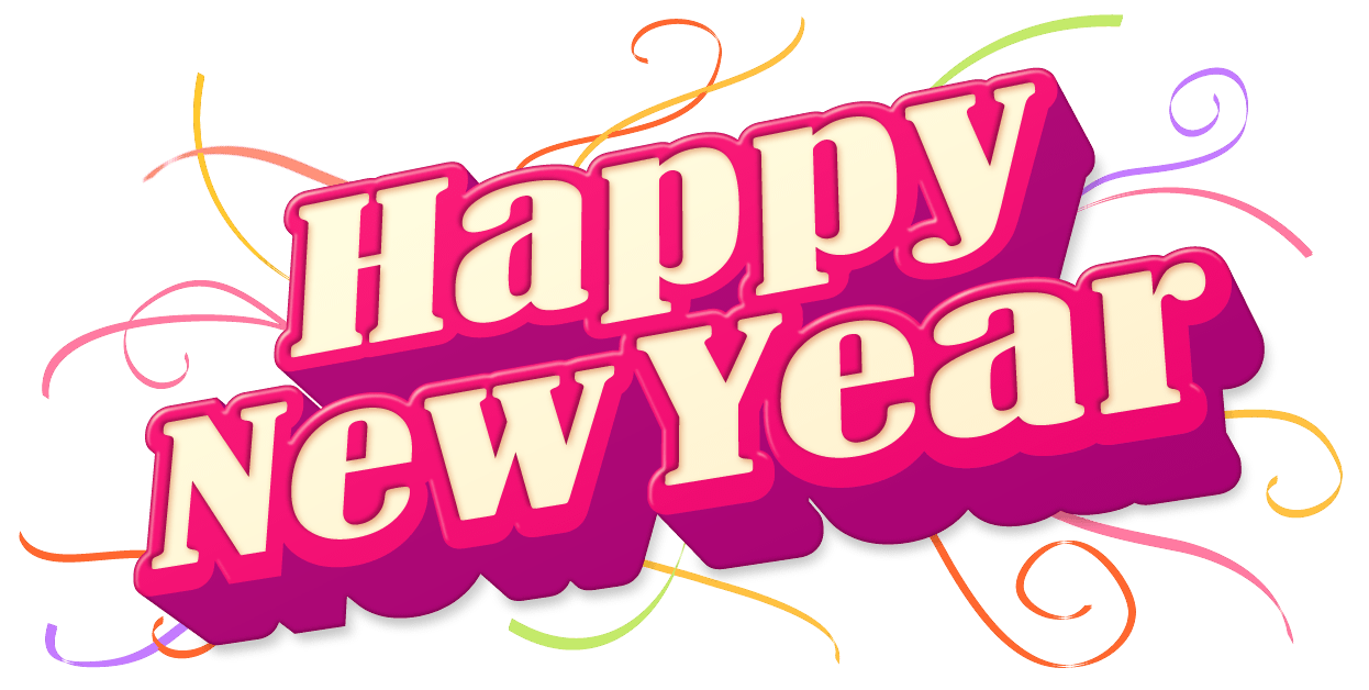 New Year And Both PNG Image