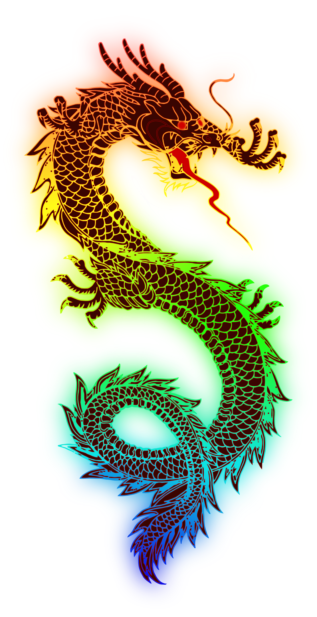 Bagong Taon Dragon Libreng PNG Imahe