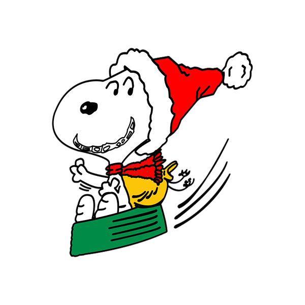 Snoopy Christmas PNG-Bild HQ