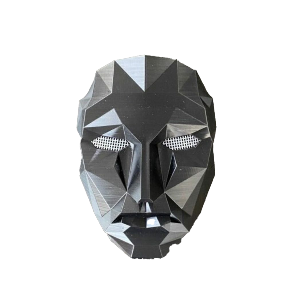 Kalamar Oyunu Siyah Maske PNG Görüntü