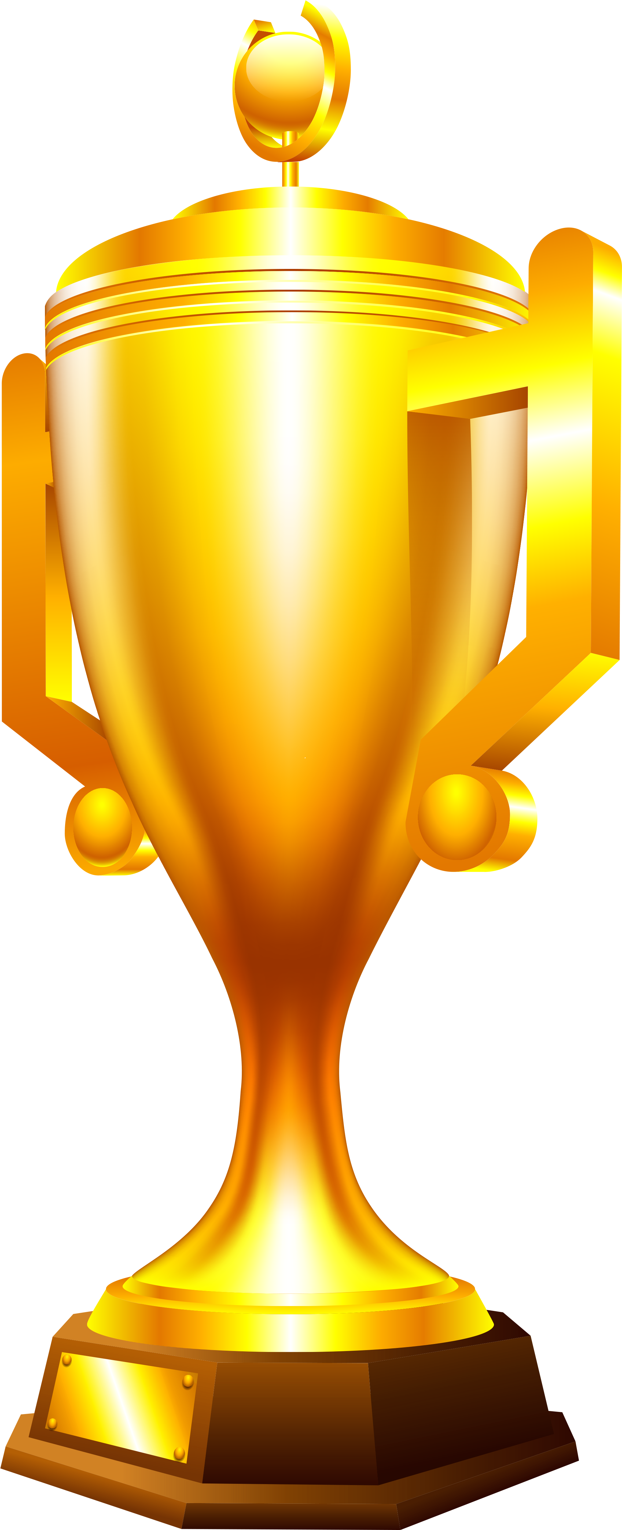 Golden Cup Vector PNG Pic HQ