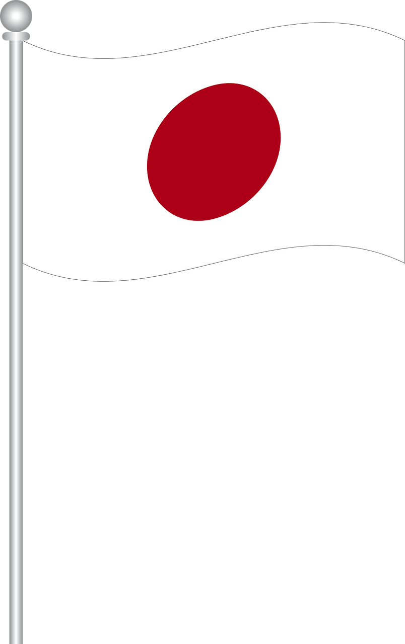 Japan Flag Transparan HQ
