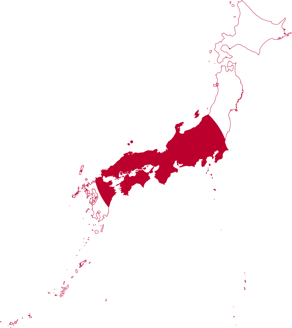 Япония карта PNG Pic
