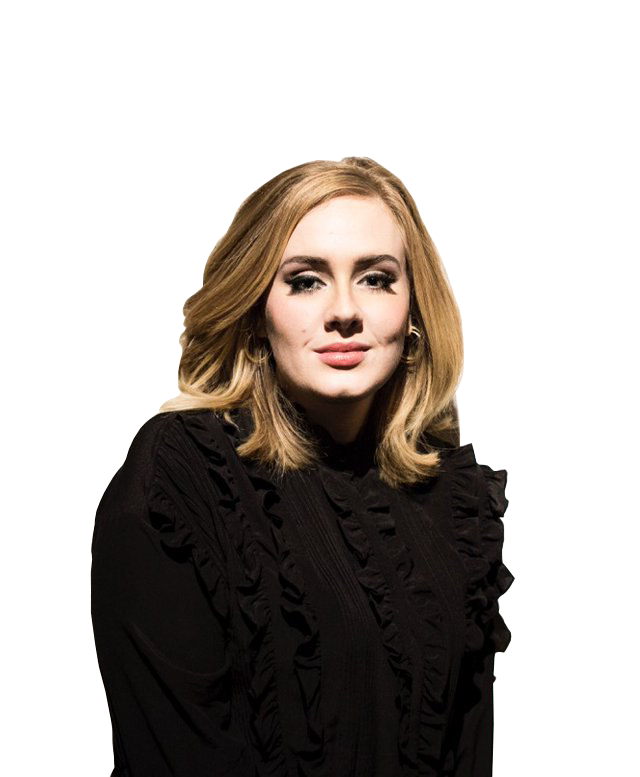 Adele прозрачное изображение