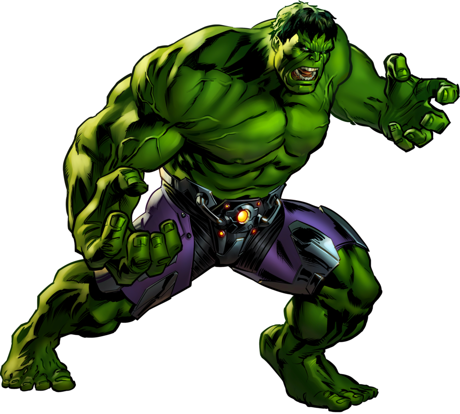 Animasyonlu Hulk PNG Şeffaf Görüntü