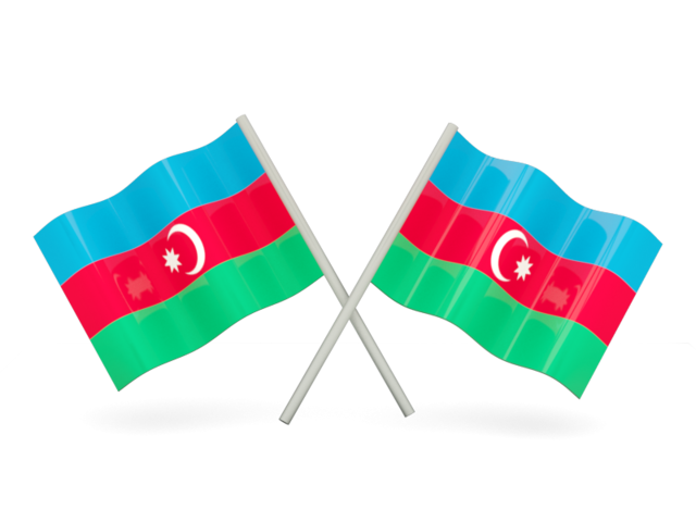 Azerbaycan bayrağı PNG bedava indir