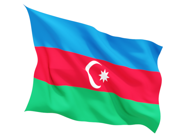 Azerbaijan ธง PNG