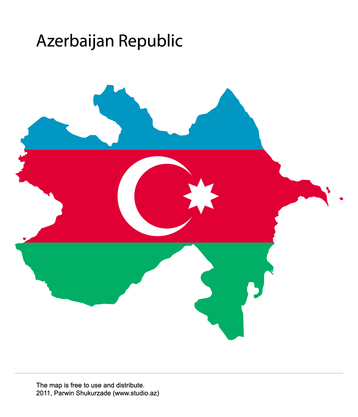 Azerbaycan bayrağı PNG resim
