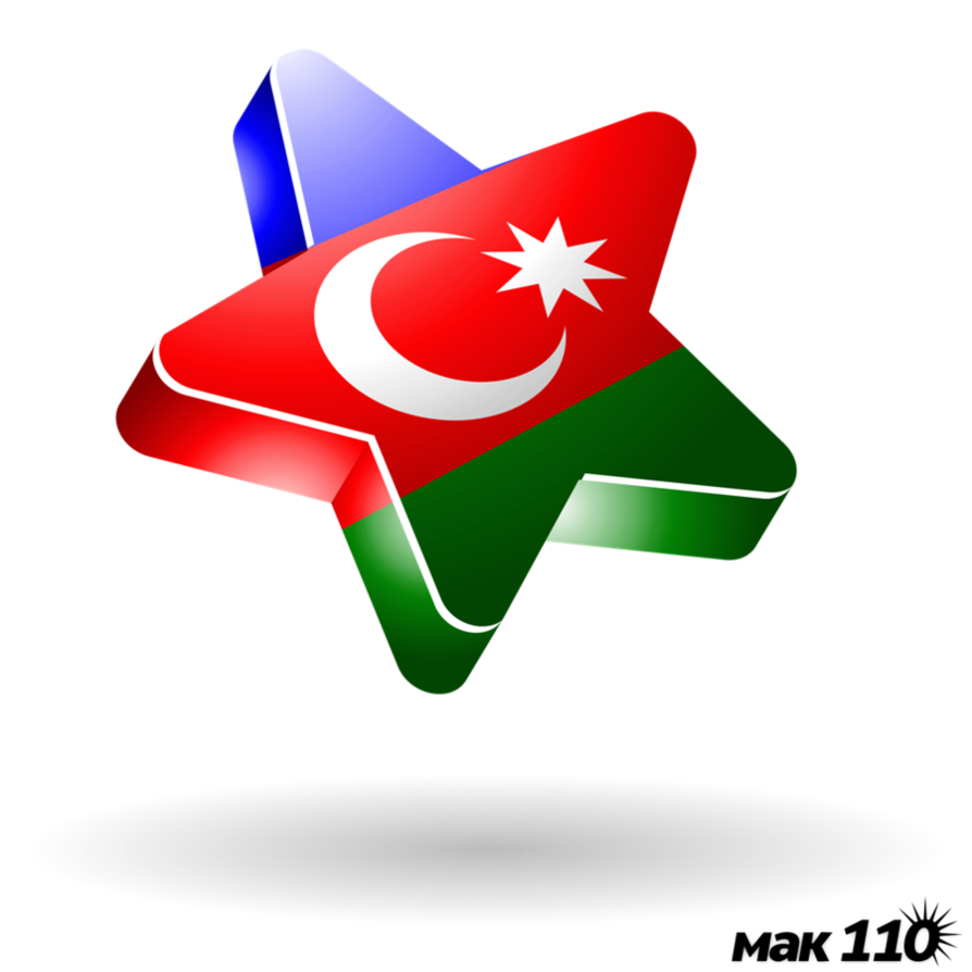 Azerbaycan bayrağı şeffaf Görüntüler