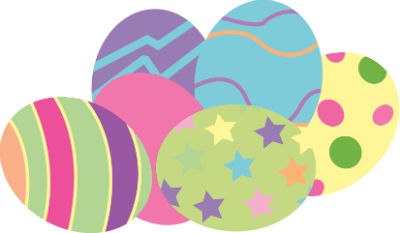 Easter eggs free PNG Image