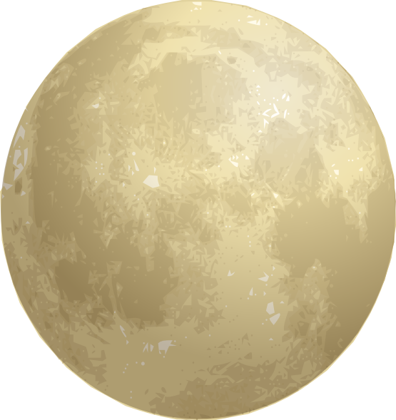 Bulan purnama background Transparan PNG