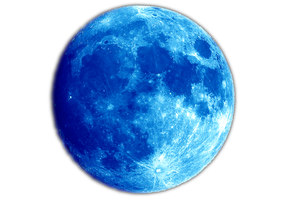Gambar Transparan bulan purnama