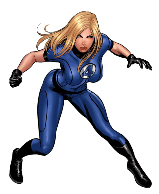 Invisible Woman PNG Transparent Image