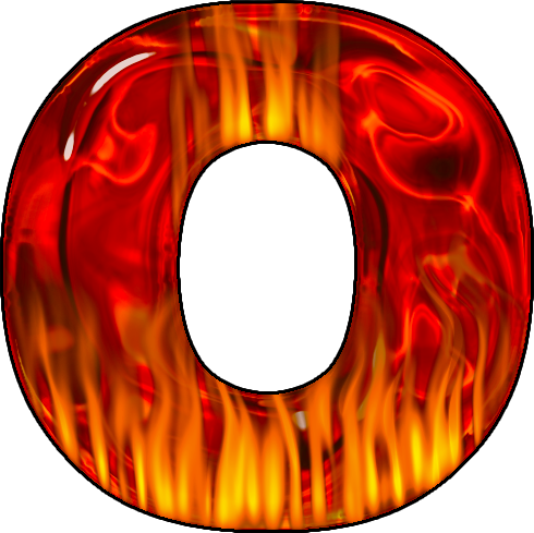 Letter O PNG Image with Transparent Background