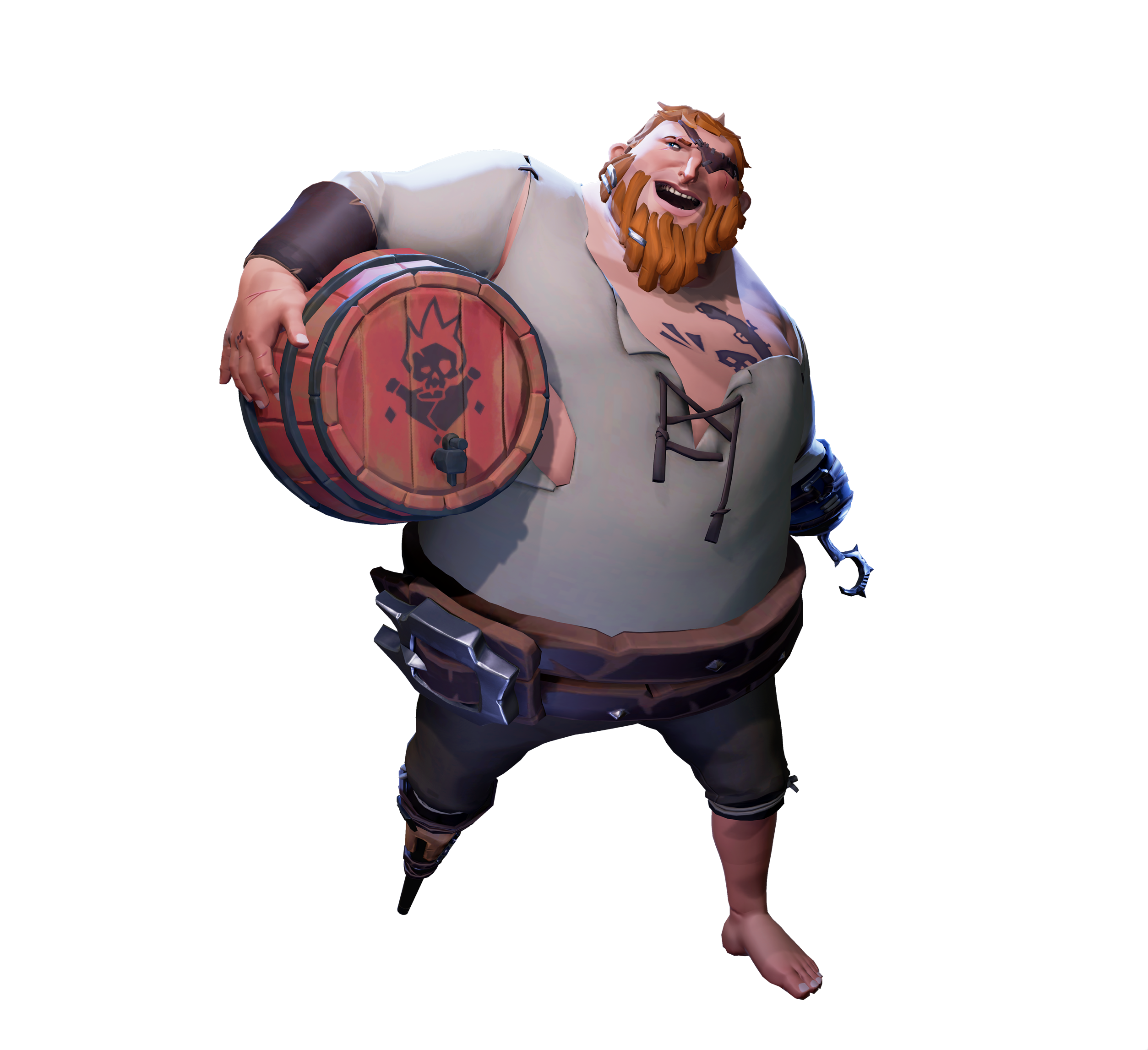 Sea Of Thieves Png High Quality Image Barechested Clipart Large