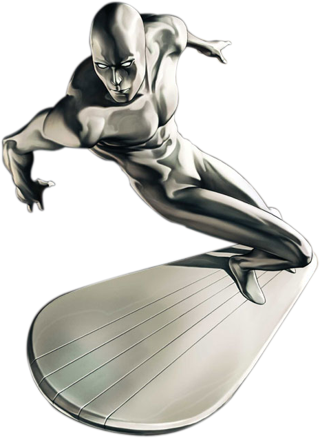 Foto di Silver Surfer PNG