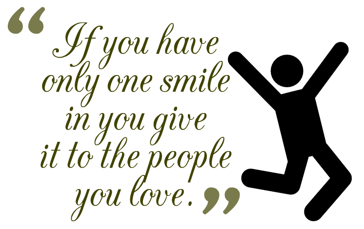 Smile Quotes PNG High-Quality Image