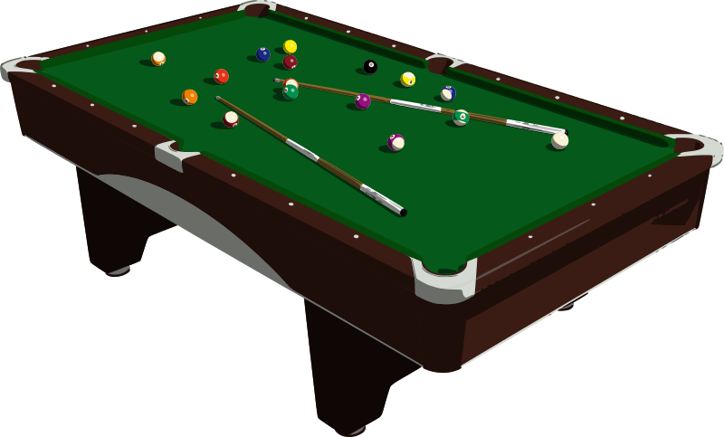 Snooker tabel PNG Afbeelding