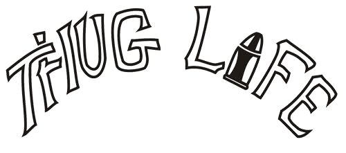 Thug Life Logo PNG Immagine di immagine