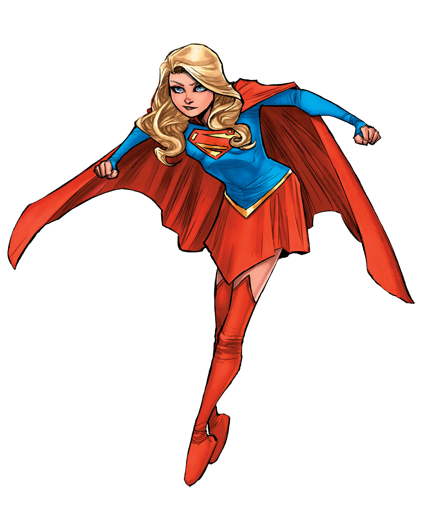 Download gratuito di Action Supergirl PNG