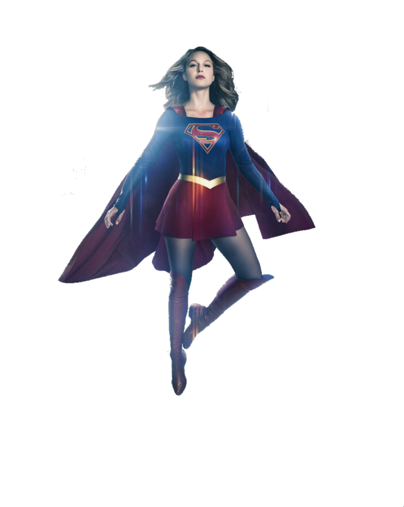 Immagine di PNG Supergirl di azione con sfondo Trasparente