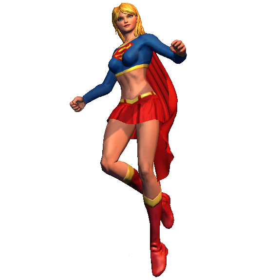 Immagine di PNG Supergirl di azione