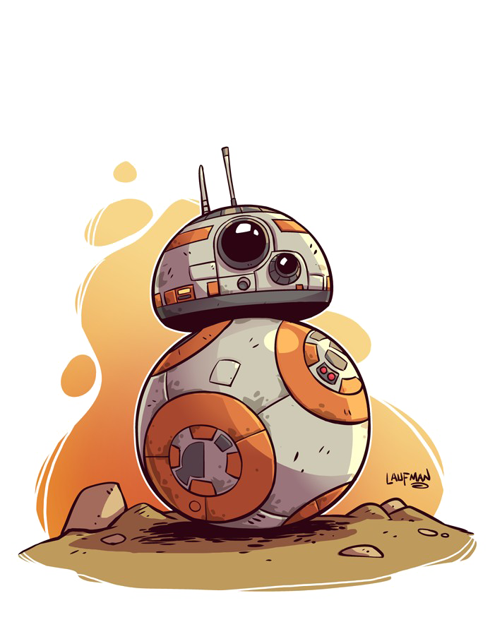 BB-8 звездные войны PNG картина