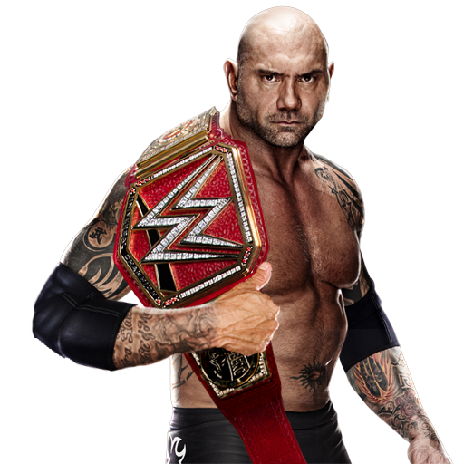 Batista WWE Championship ภาพโปร่งใส