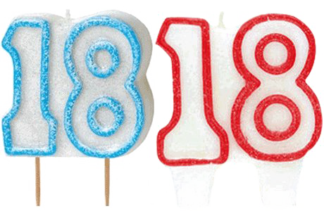 Birthday Candles PNG Image Background