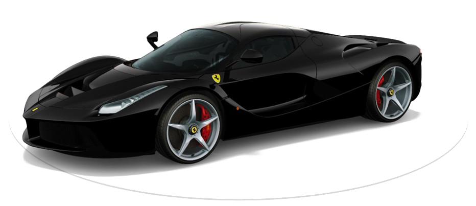 Black Ferrari PNG Image Transparent | PNG Arts