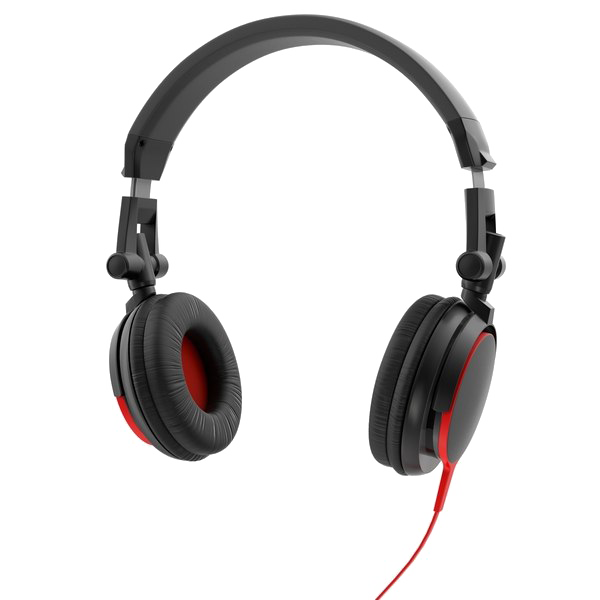 Black Headphone PNG descarga gratuita