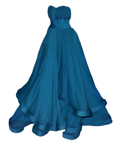 Immagine Trasparente del PNG del vestito blu