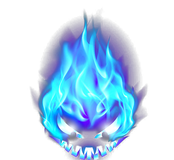 Blue Flame Png Image With Transparent Background Png Arts