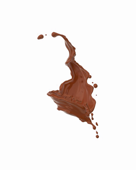 Chocolate Splash PNG Gambar Latar Belakang