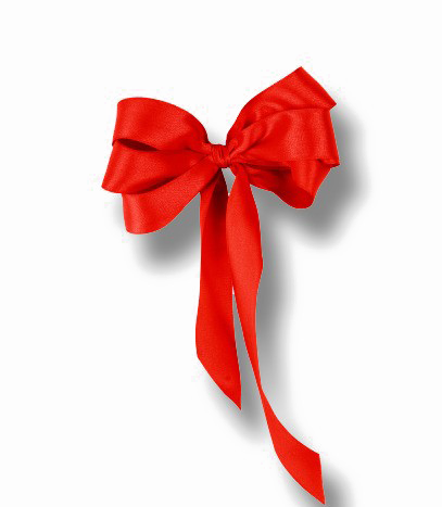 Christmas Bow PNG High-Quality Image