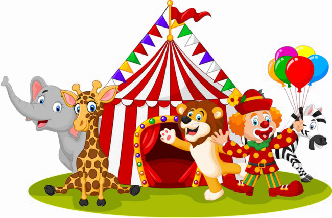 Circus Animals Free Png Image Png Arts