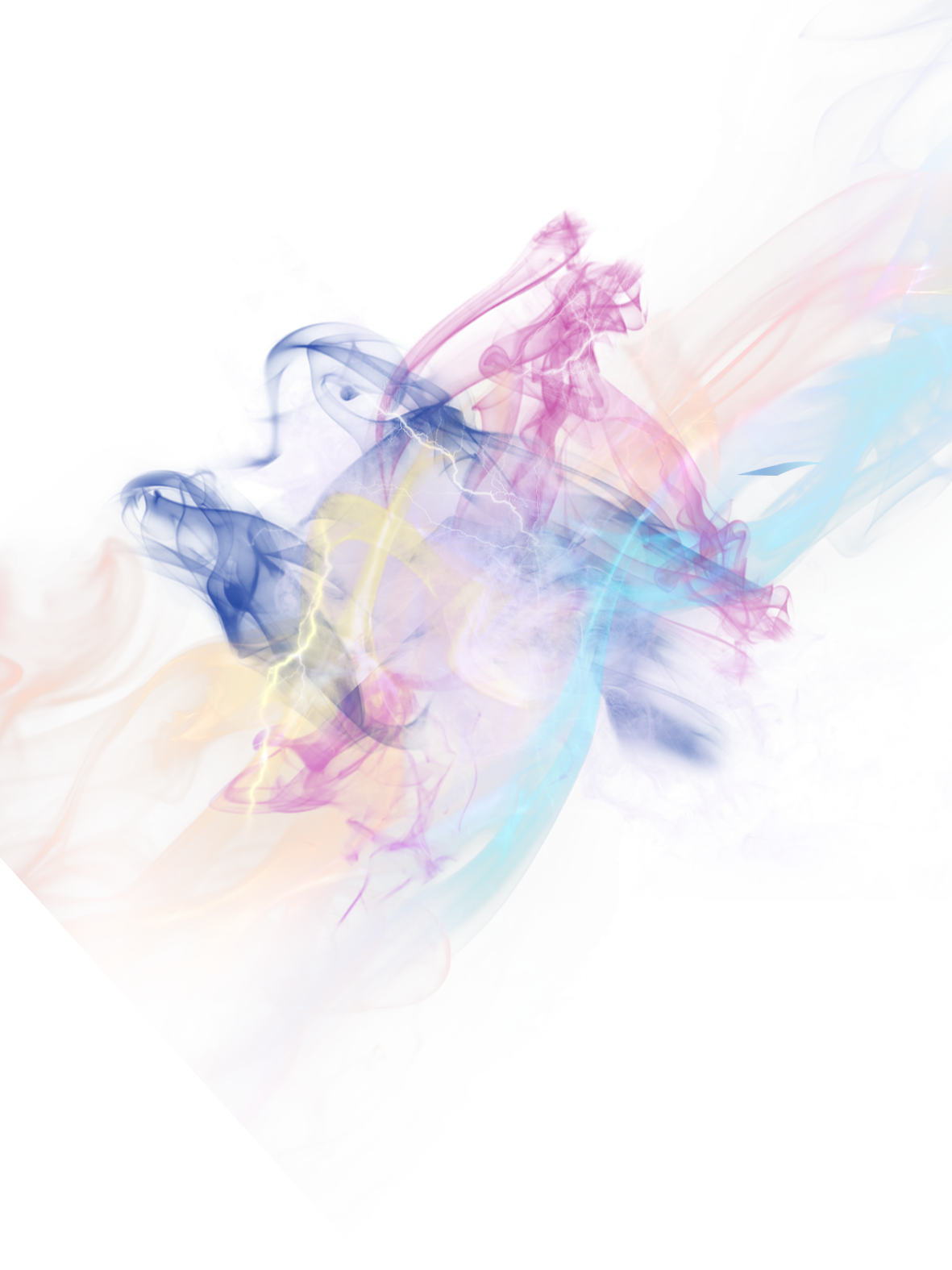 Цвет дымовой эффект PNG Скачать изображение