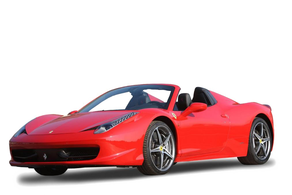 Immagine PNG Ferrari convertibile