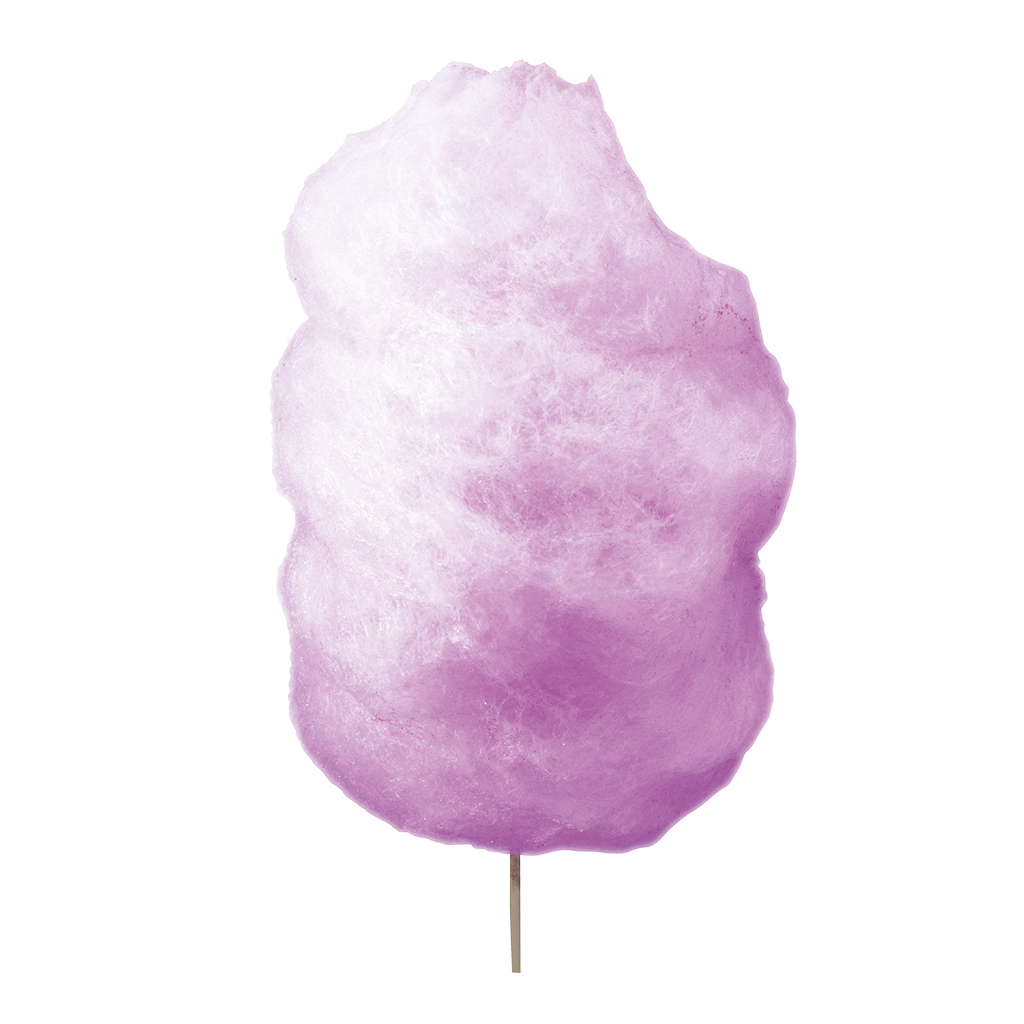 Cotton Candy PNG Image Background