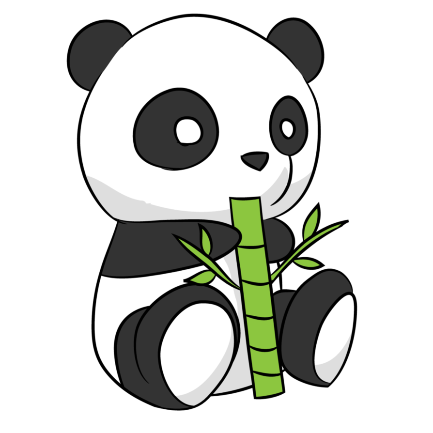 Cute panda png free download