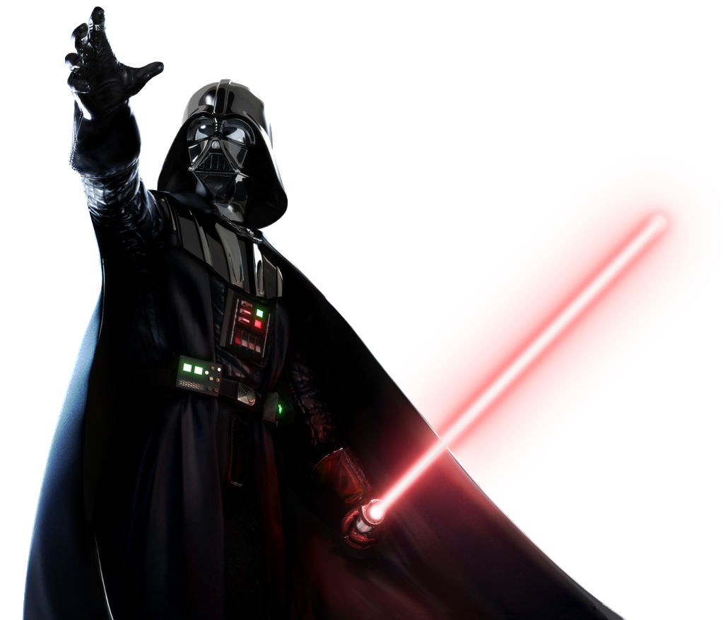 Darth Vader Star Wars 투명한 PNG 이미지를 다운로드합니다