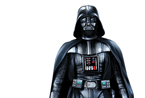 Darth Vader Star Wars 투명 한 배경이있는 이미지