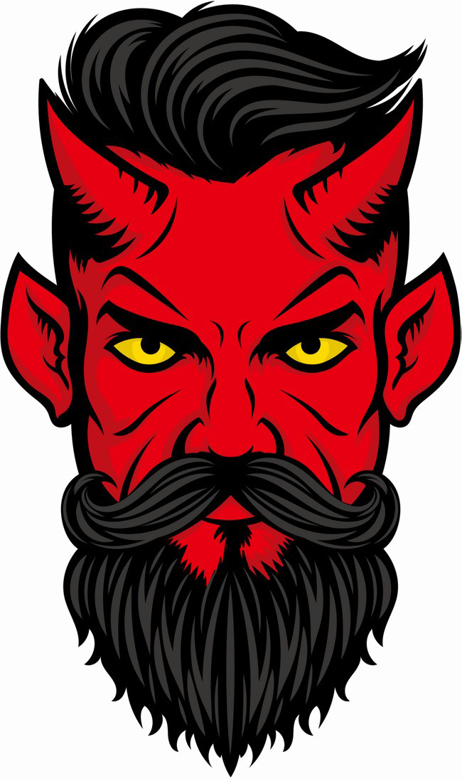 Devil Face PNG ภาพที่มีคุณภาพสูง