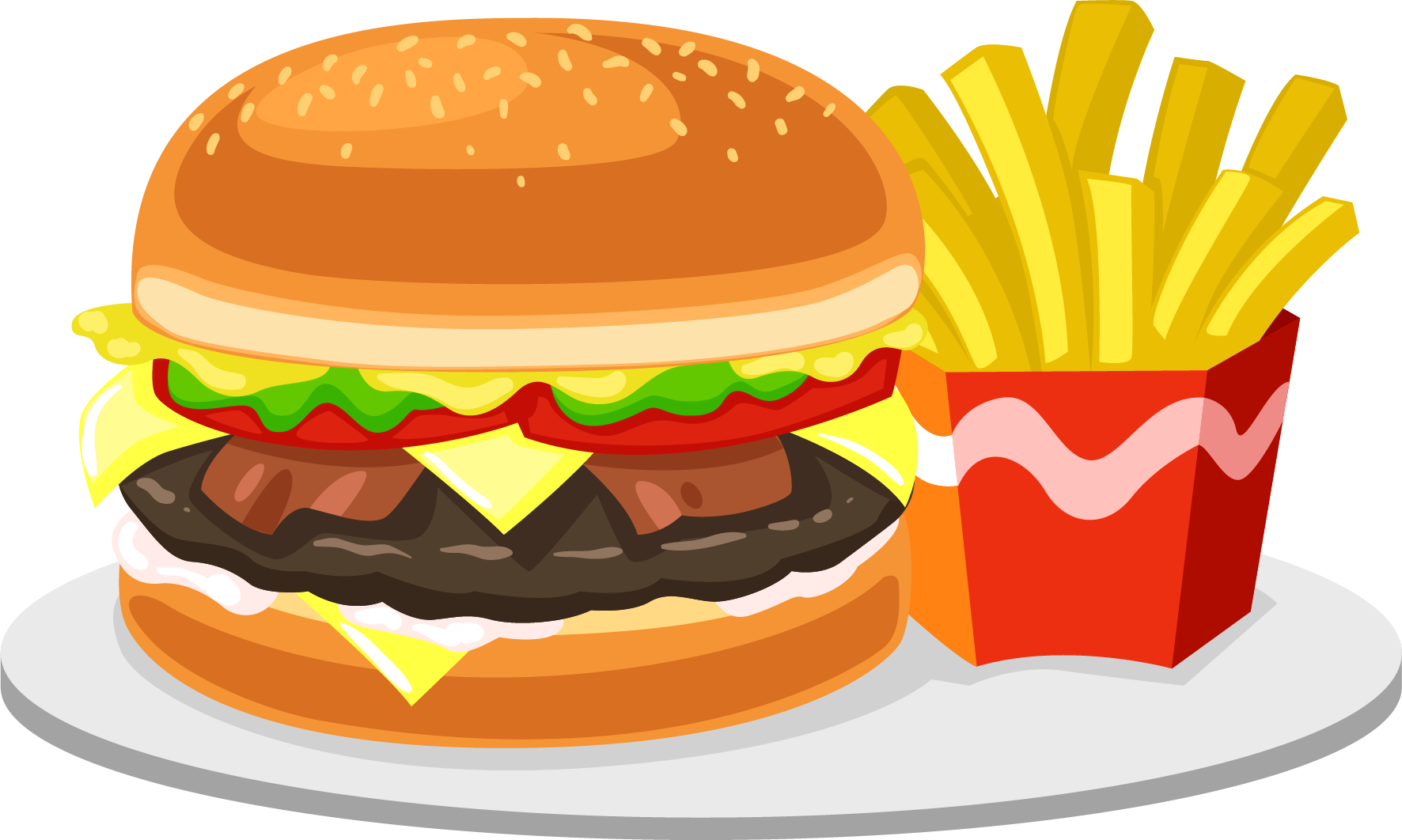 Картинка еда для детей на прозрачном фоне. Гамбургер мультяшный. Мультяшные фаст фуд. Фаст фуд иллюстрация. Векторный фаст фуд.