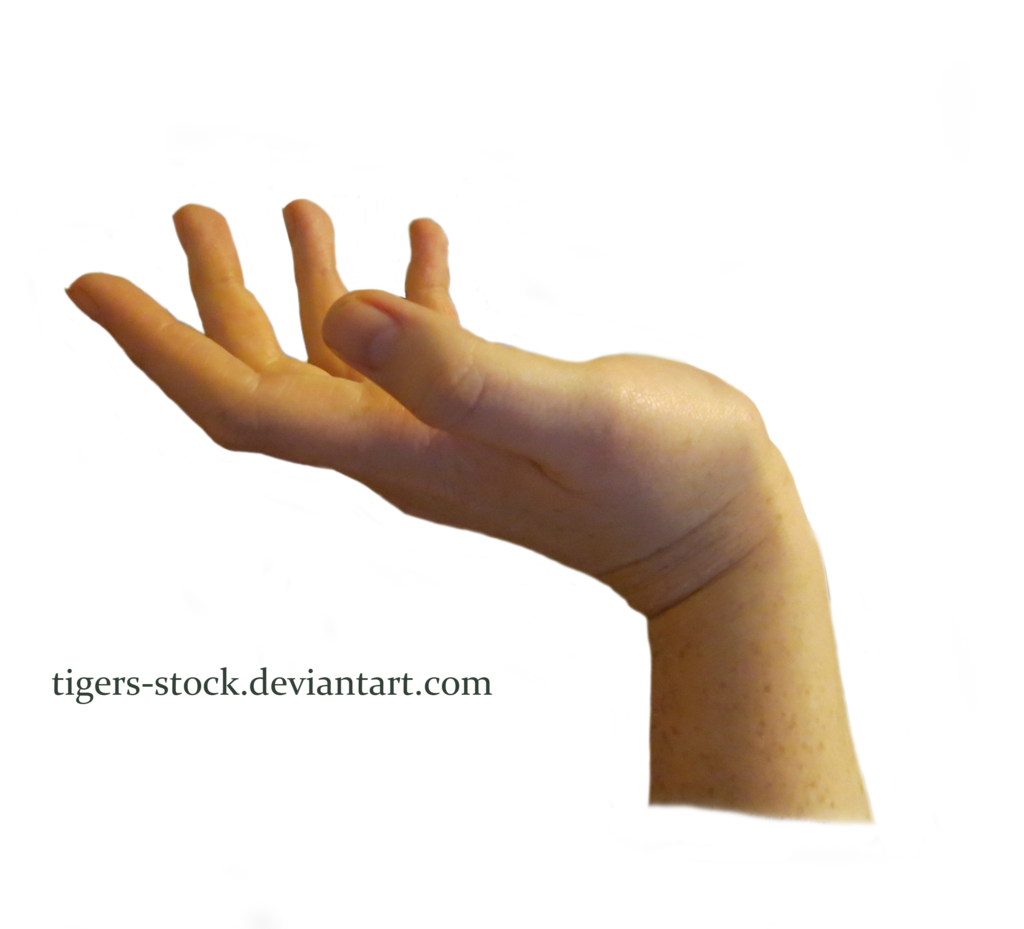 Девушка рука PNG прозрачное изображение