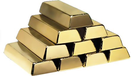 Gold Bricks PNG Libreng Download