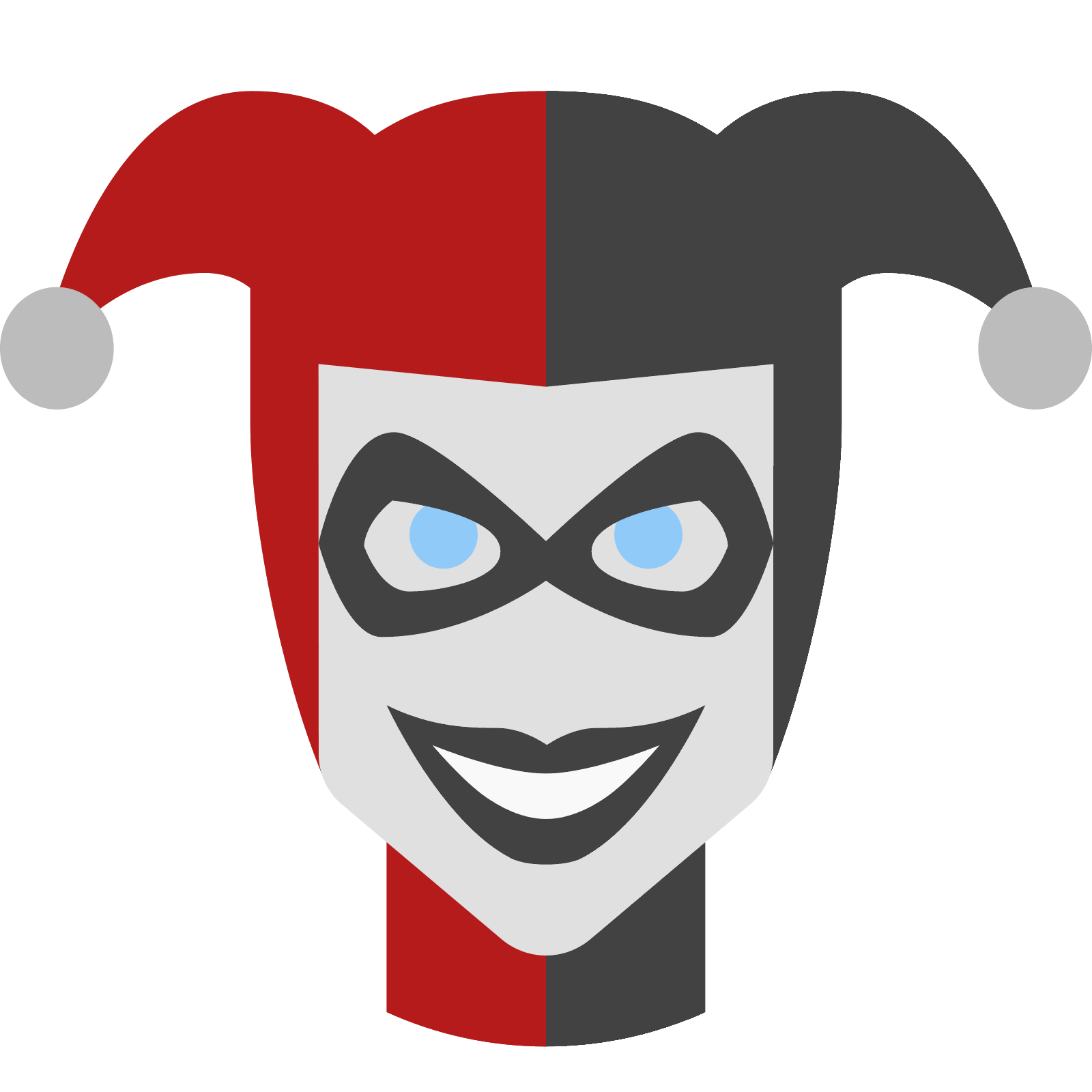 Harley Quinn شعار PNG الموافقة المسبقة عن علم