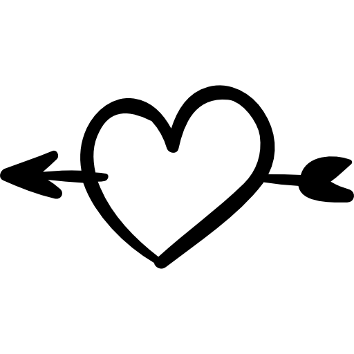 Flecha del corazón PNG imagen Transparente
